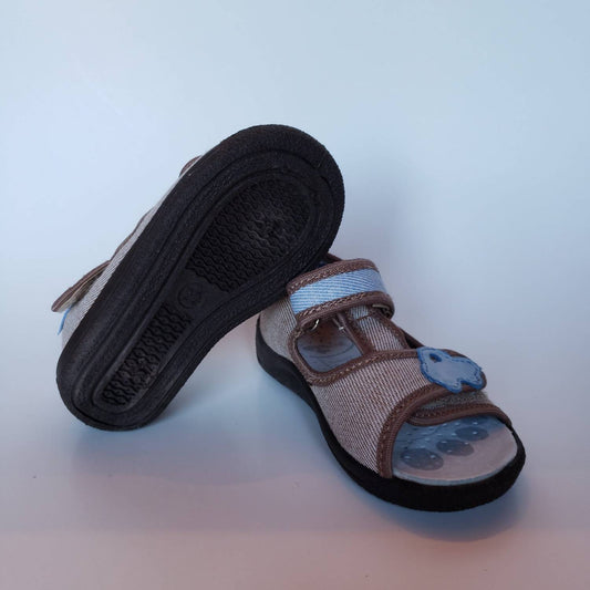 Renbut Shoes - Boy's Velcro 2-strap Sandal