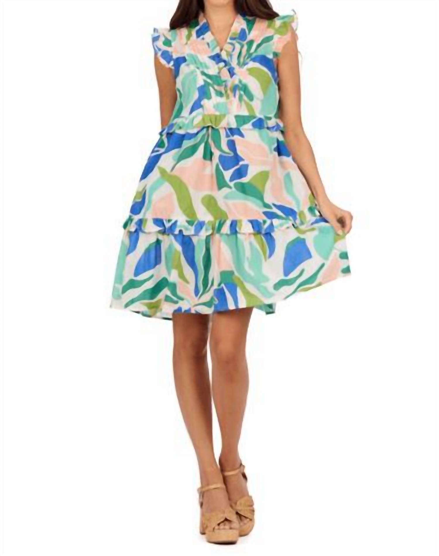 Mudpie - Reeves Flounce Dress