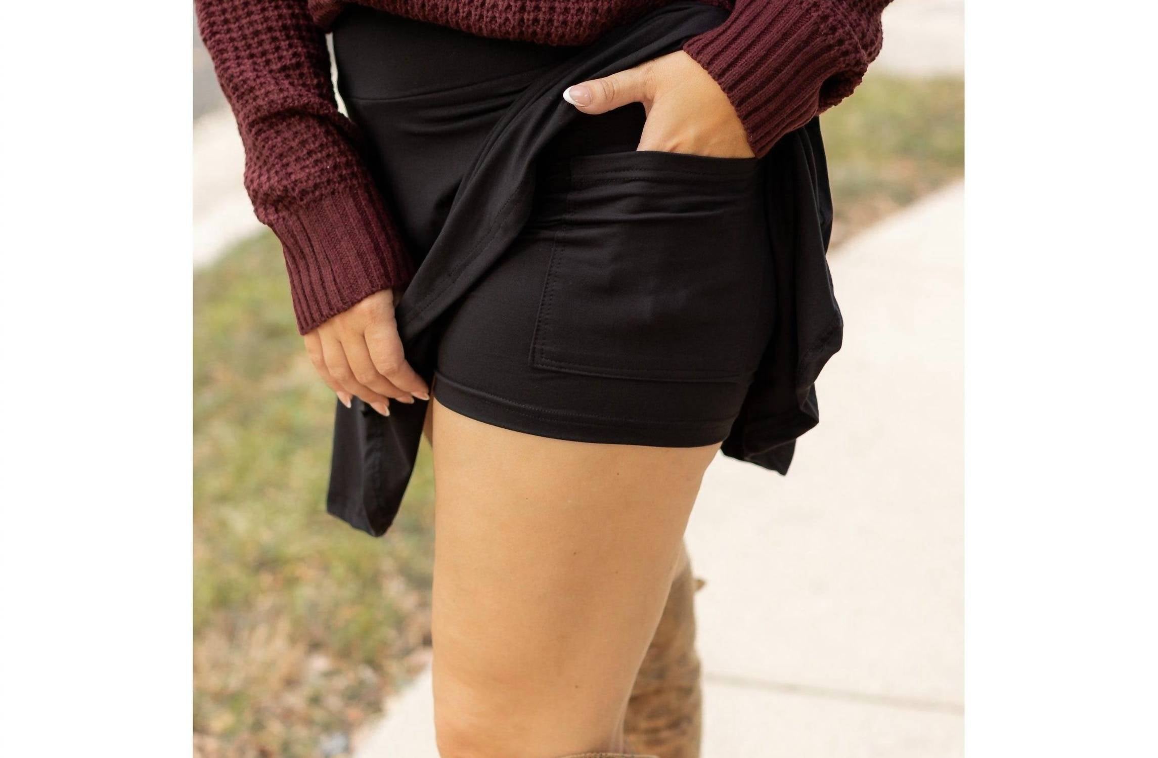 Julia Rose - Brielle High Waisted Skort