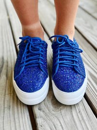 Boutique By Corkys - Women's Rhinestone Sneakers