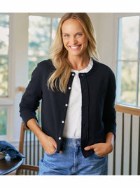 Frank & Eileen - Jackie Fleece Cardigan