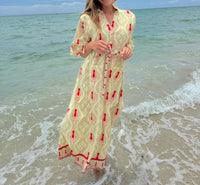Islapayal - Cape Midi Dress
