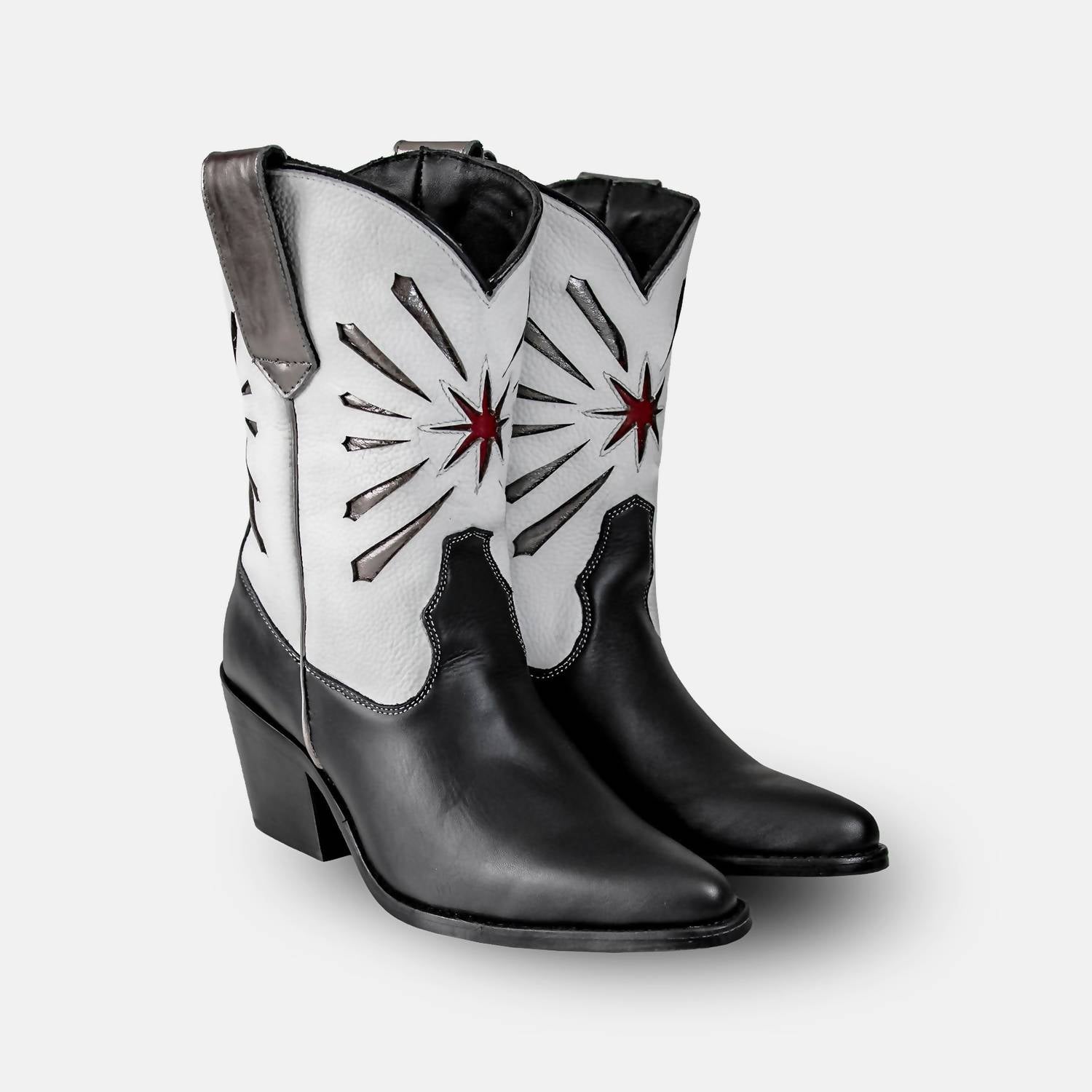 Women's Italian Western Premium Leather Fireworks Boots