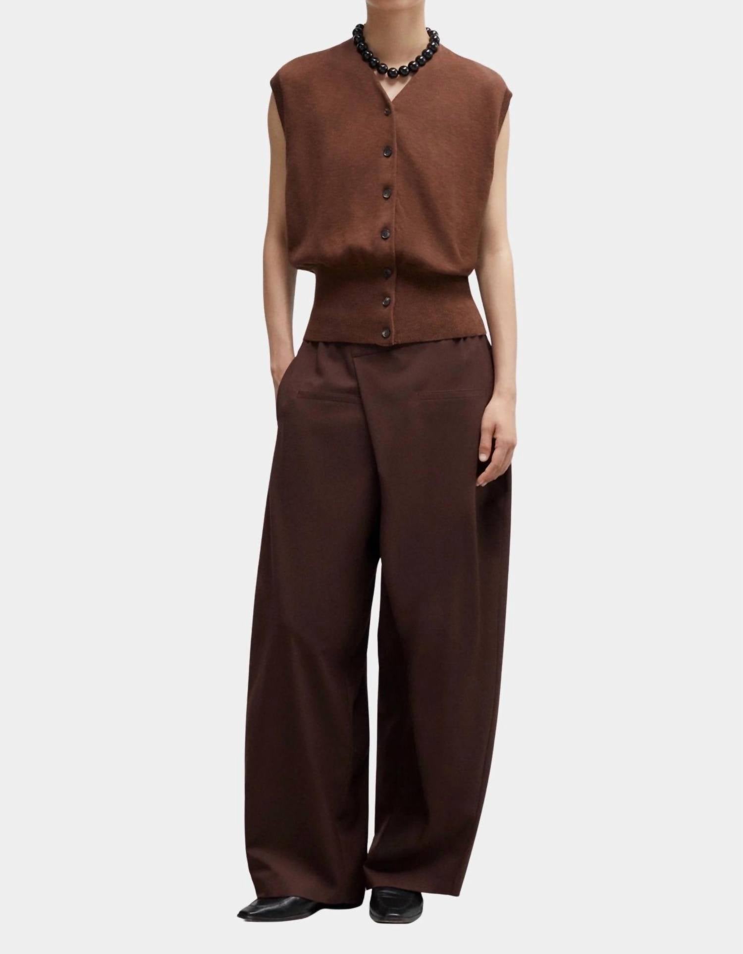 Cordera - Flecked Cotton Waistcoat