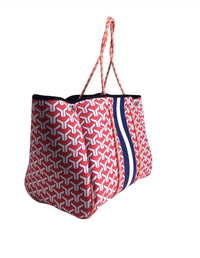 Skysheen - Women's Maze Neoprene Tote Bag