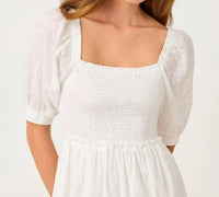 Lilly Pulitzer - HADLY SHORT SLEEVE SMOCKED DRESS