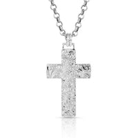 Montana Silversmiths - Men's Diamond Rio Cross Necklace