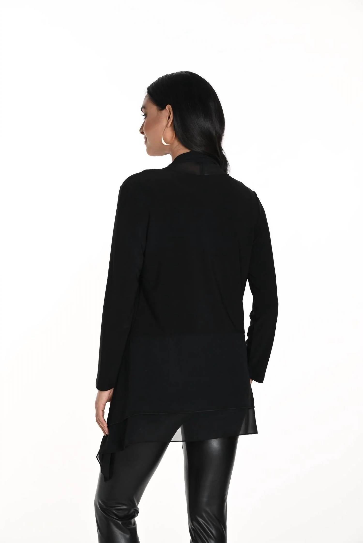 Frank Lyman - Knit Throw Over Cardigan