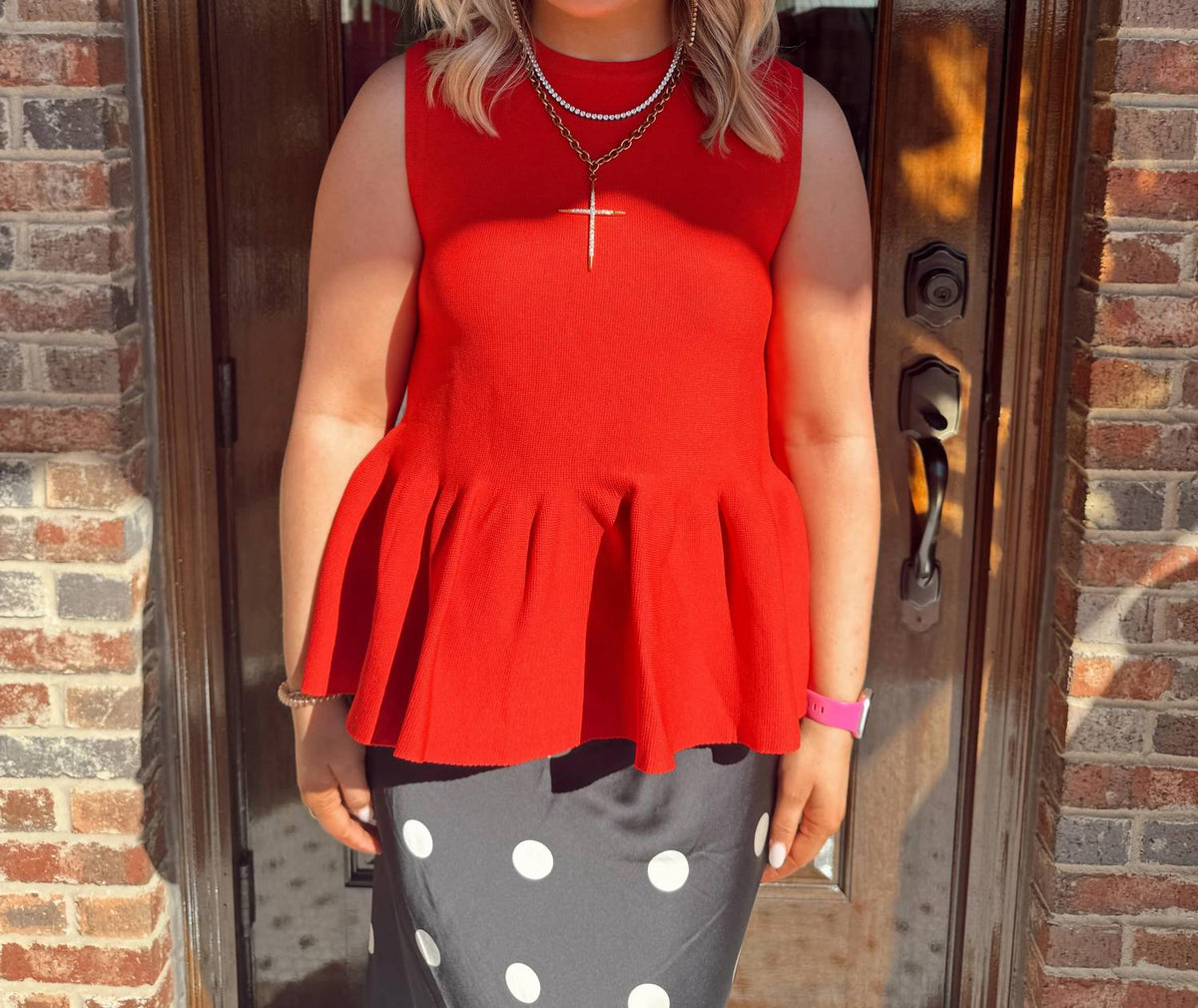 Entro - Peplum Top