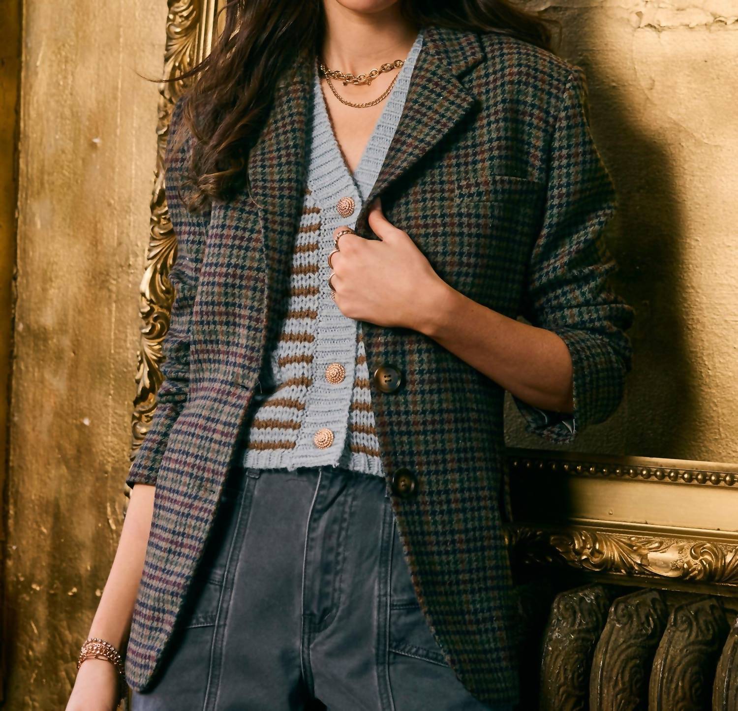 Heartloom - Cassia Double Button Blazer