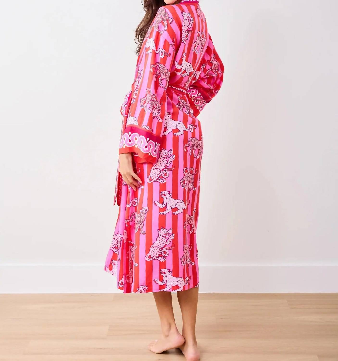 Printfresh - Leopard Stripes Robe