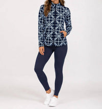 Lulu-B - Geometric Zip-up Jacket