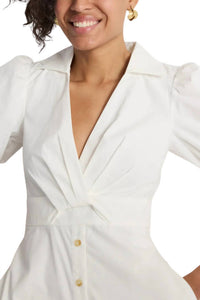 Hutch - Women's Laurel Button Down Skirt Midi Dress