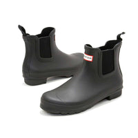 HUNTER Women's Original Chelsea Boots in black - women's shoe - view 5
