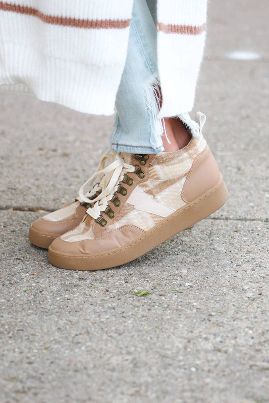 Oasis Society - Women's Kaia Plaid Sneaker