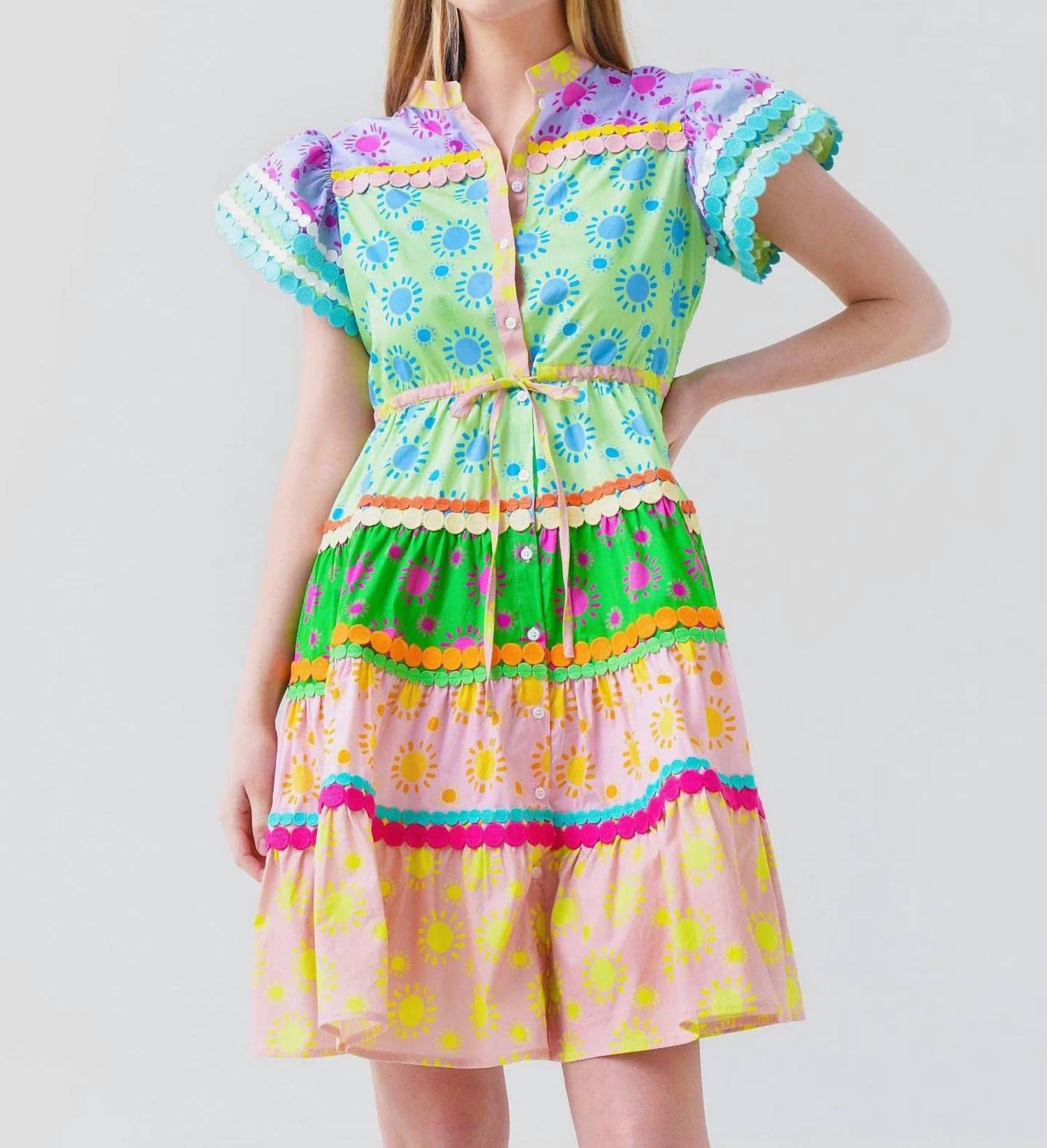 CELiA B Ursula Dress in multi - women's dress