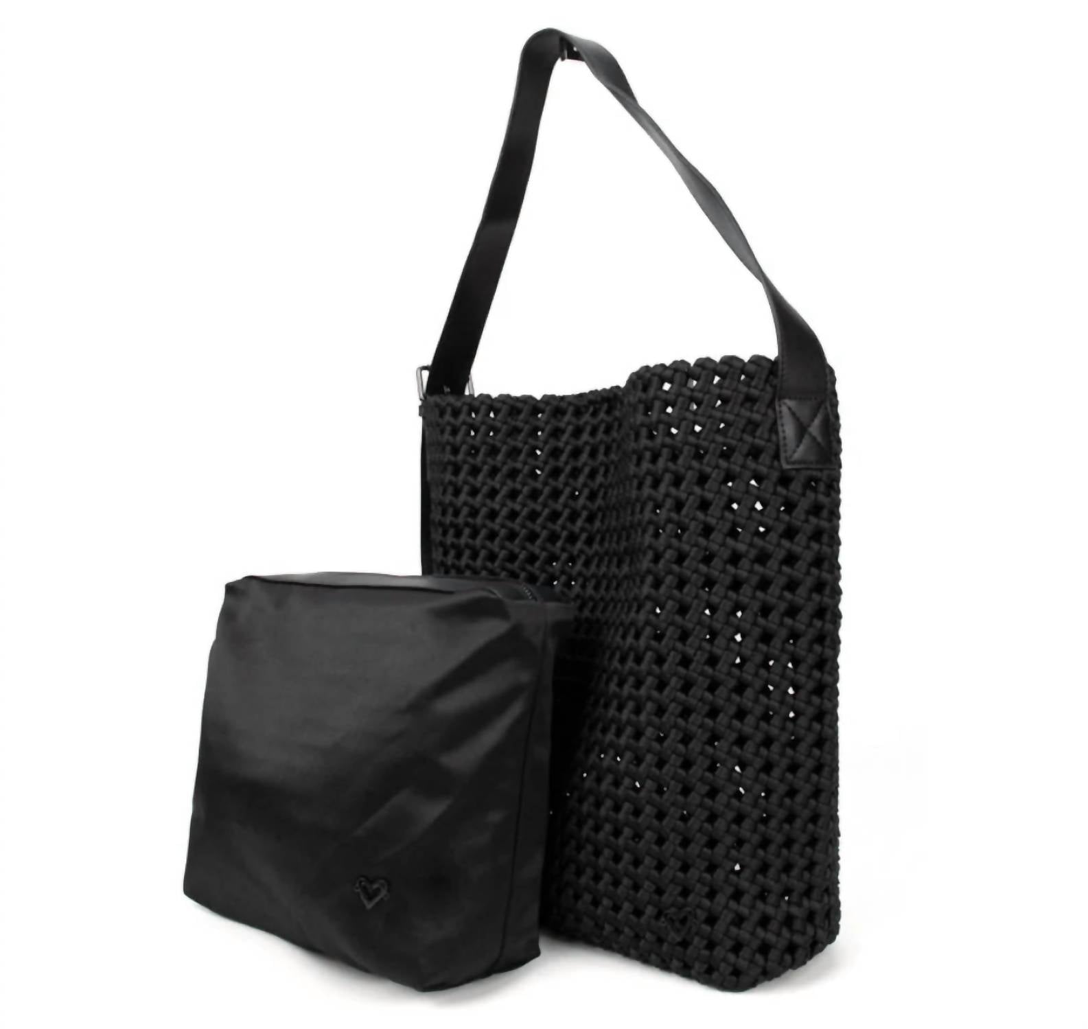 Prenelove - Women's Osler Woven Hand-knotted Hobo Bag