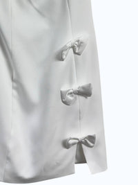 Tcec - Women's Bow Tie Mini Dress