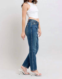 Judy Blue - High Waist Rigid Magic Non-destroy Straight Jeans
