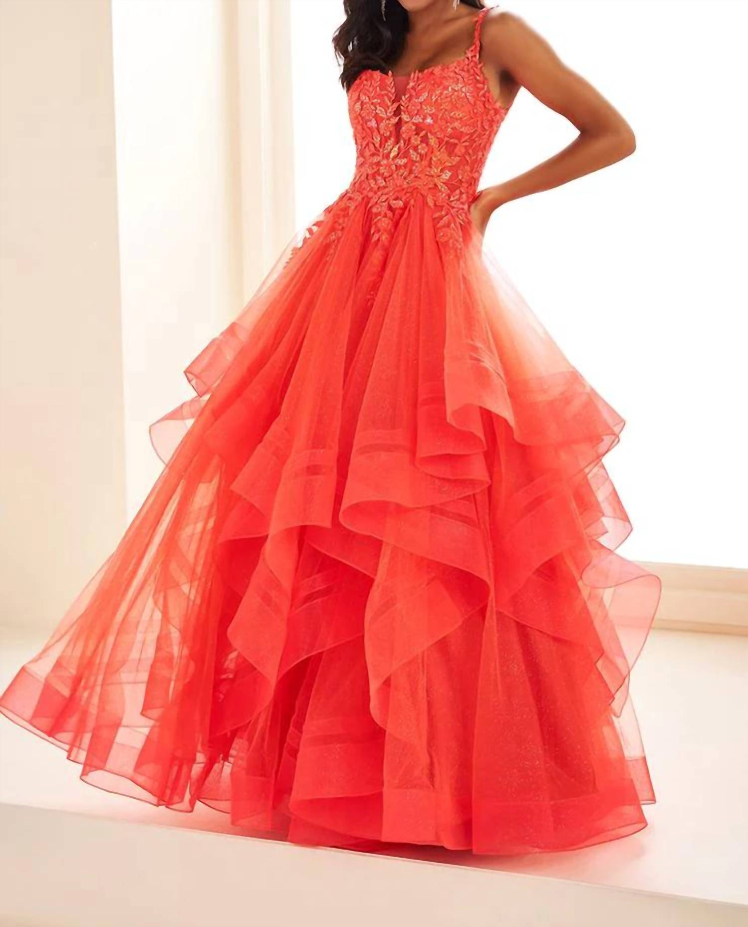 Ellie Wilde - Sequin Prom Gown