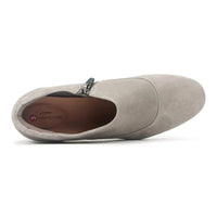 Clarks Women's Un Cosmos Zip Heeled Shoes in taupe - women's heels - view 4