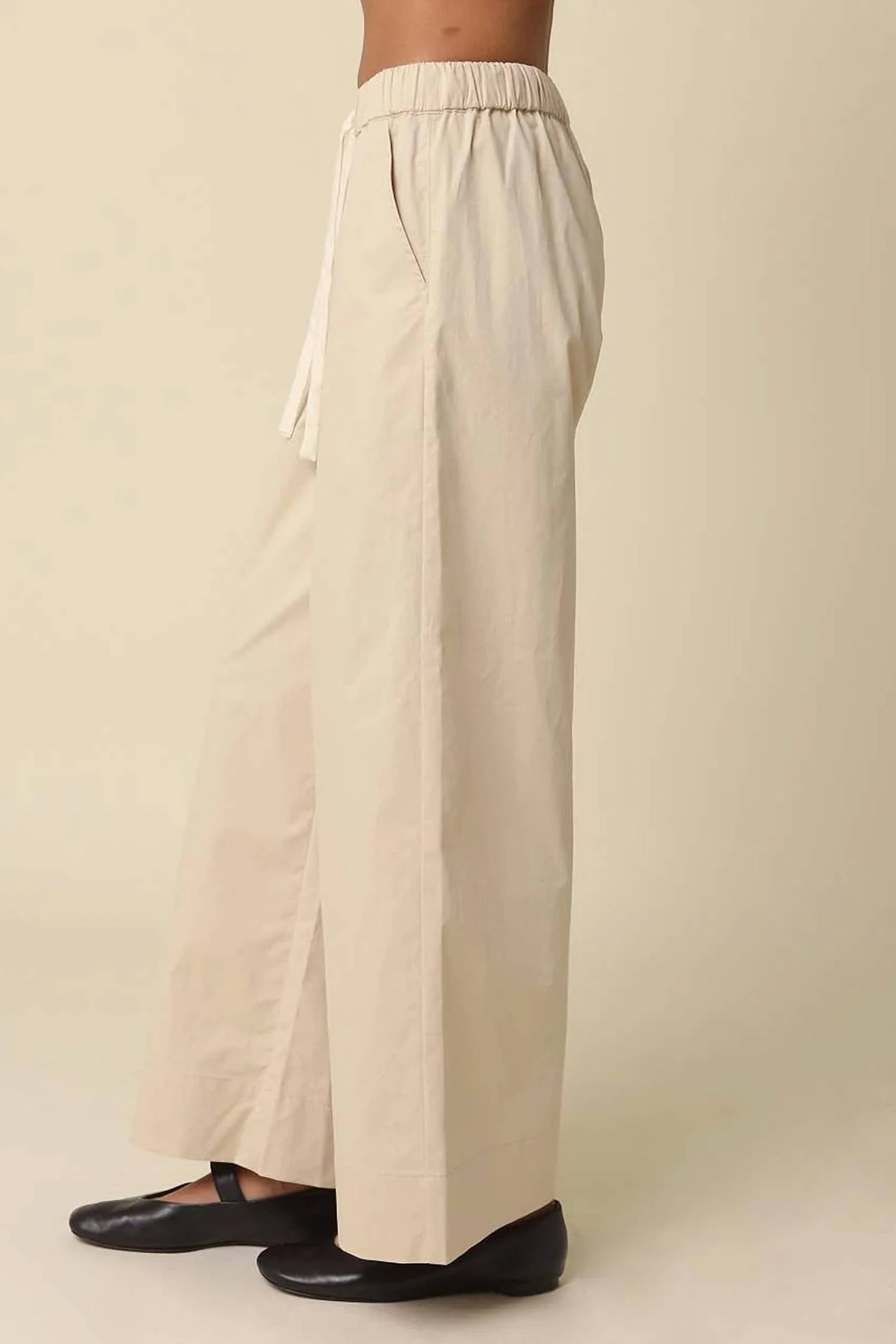 Olivaceous - Natalie Wide-Leg Pants