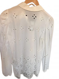 Giorgia Jo - Women's Magen Embroidered Italian Cotton Blouse