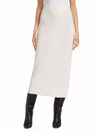 Derek Lam 10 Crosby - Valentin Cable Knit Skirt