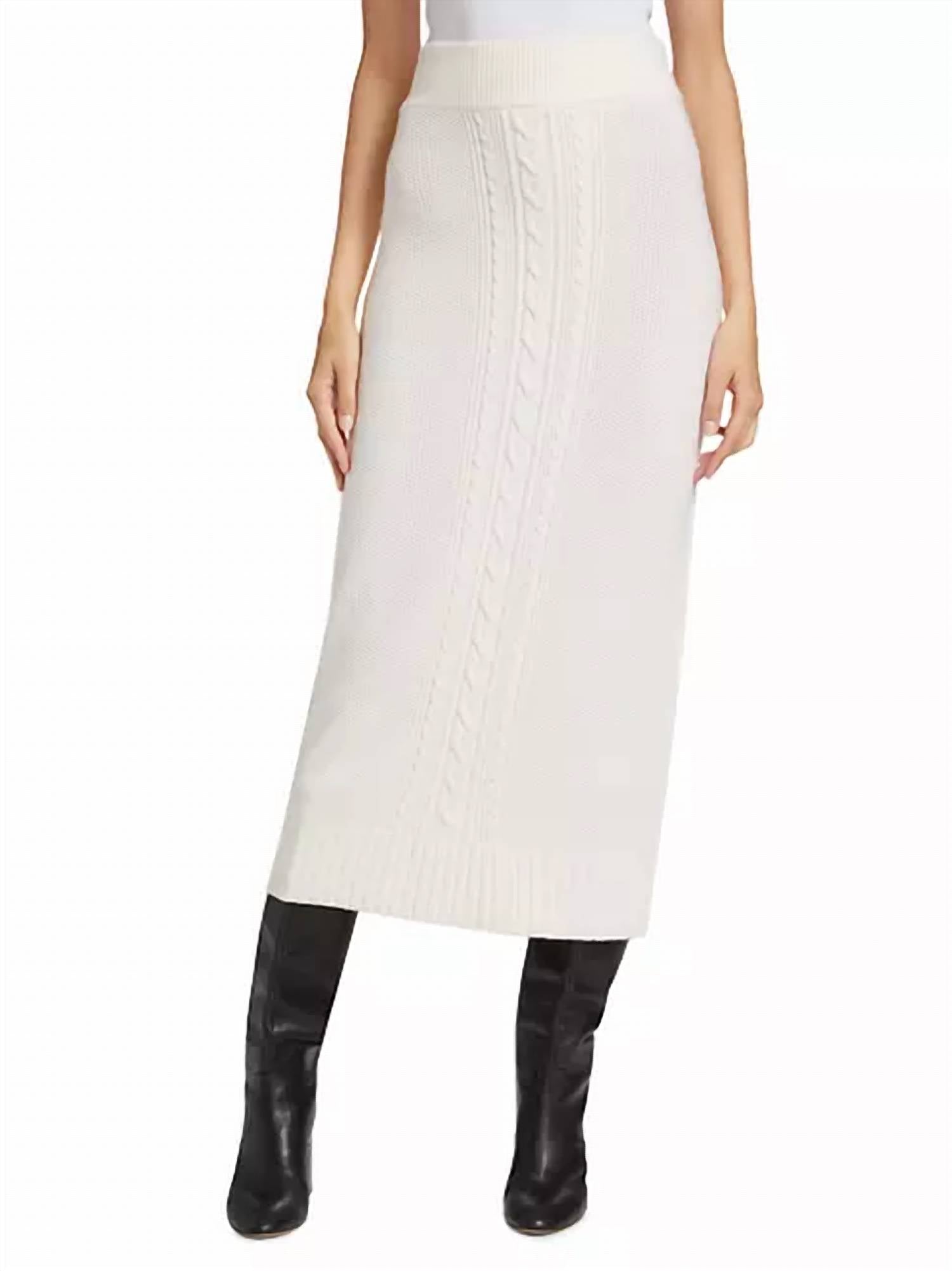Derek Lam 10 Crosby - Valentin Cable Knit Skirt