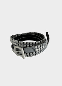 R13 - Women's Studded Skinny Belt