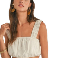 Sage The Label - Dune Breeze Square Crop Top