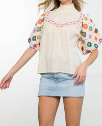 Thml - G.o.a.t. Embroidered Top
