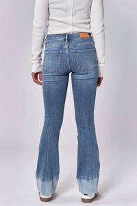 DEAR JOHN DENIM Jaxtyn Bootcut Jean in lagoon - women's jeans - detail view