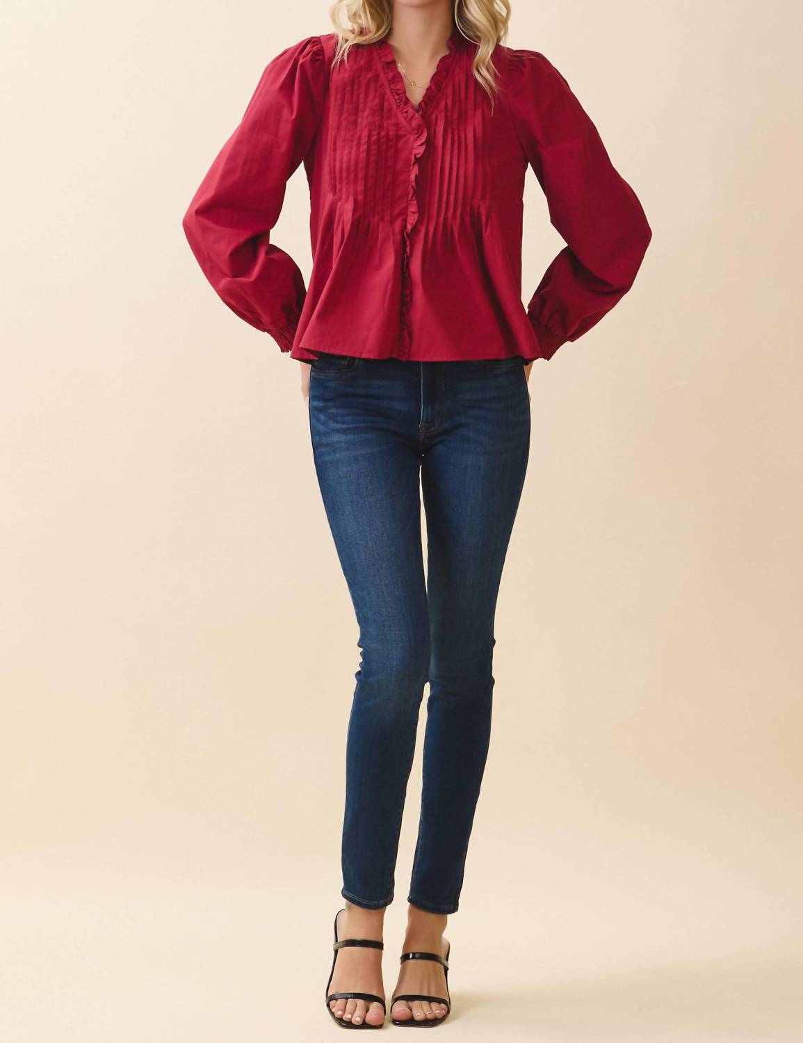 Tcec - Carmella Button Down Blouse
