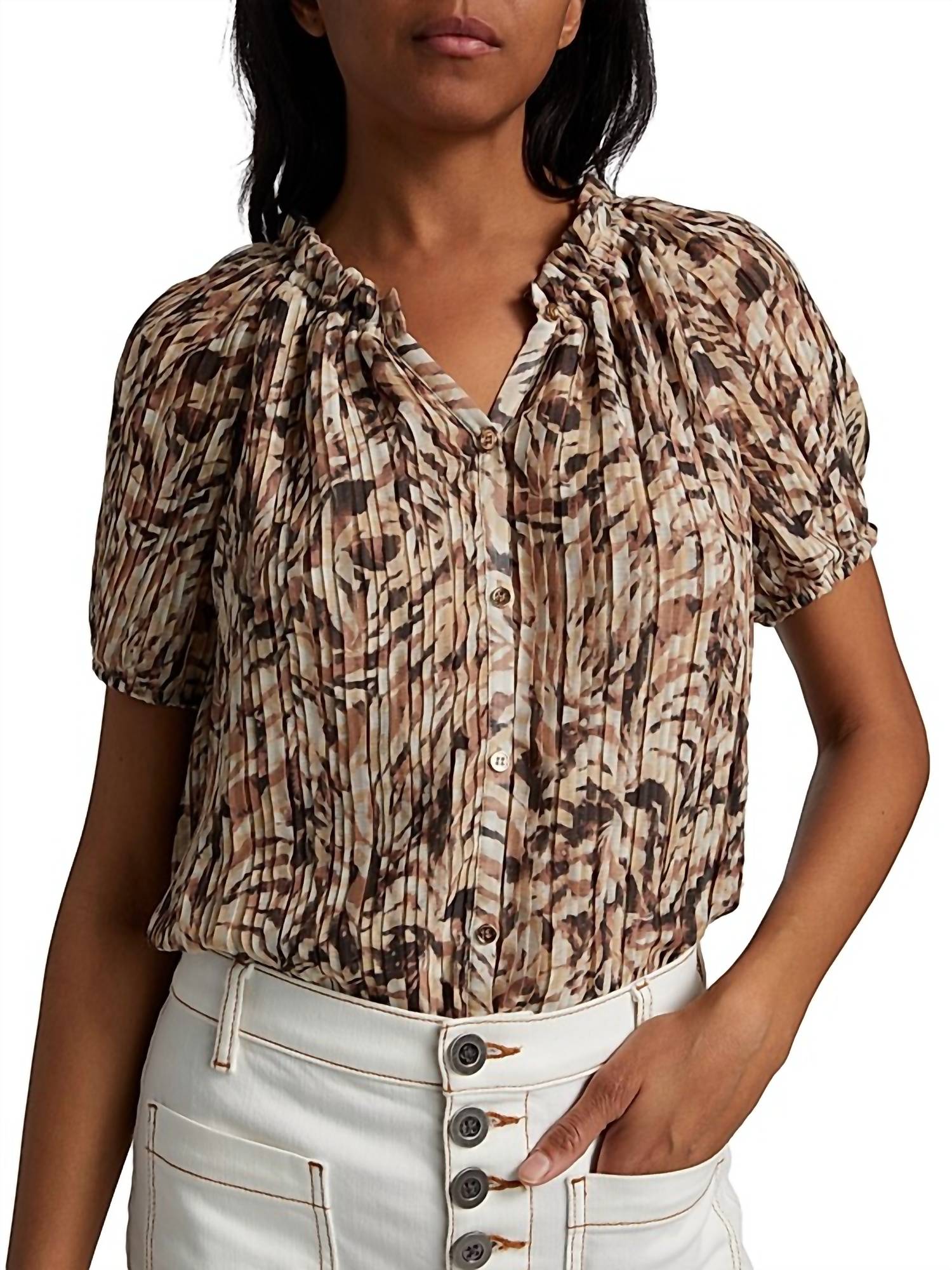 Ramy Brook - Soraya Puff-sleeve Top