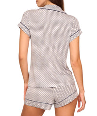 Eberjey - Gisele Shortie Printed Pajama Set