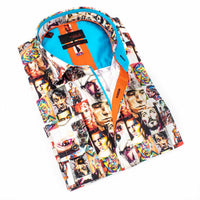 Eight X - Chromatic Visage Button Down Shirt
