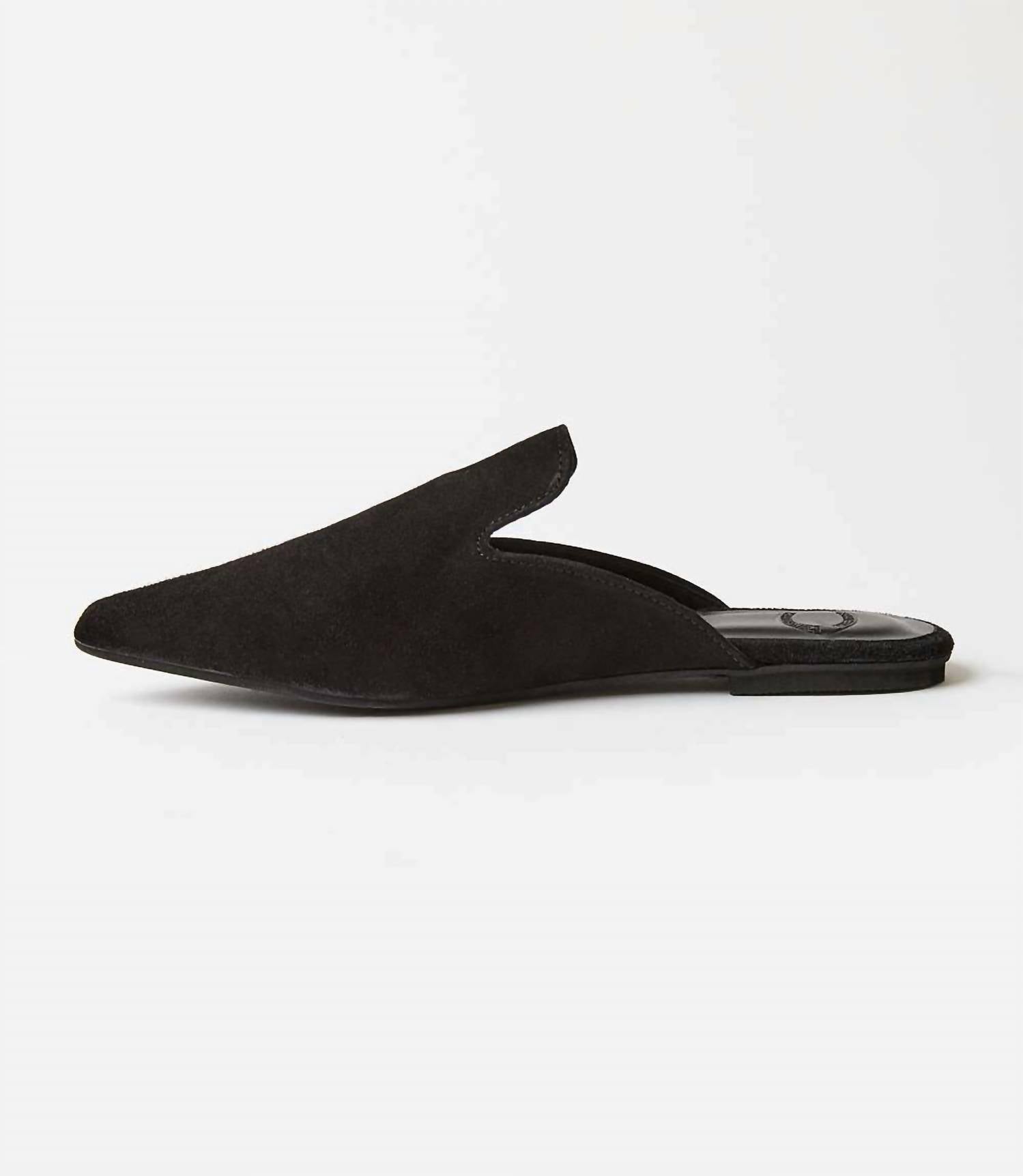 Christina Christi - Women's Suede Leather Mules