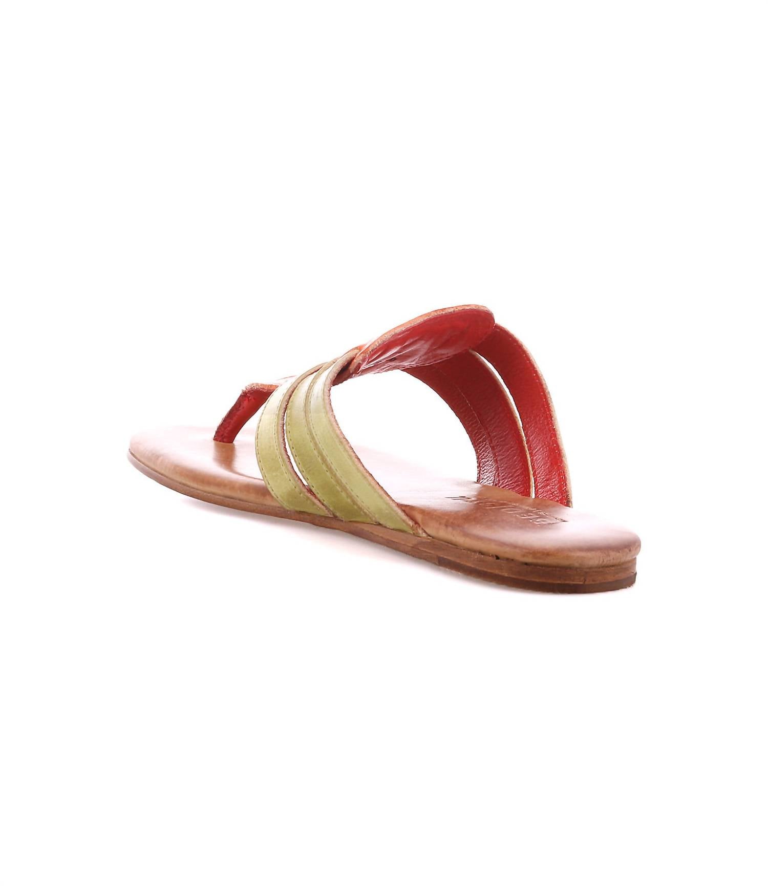 Bedstu - Women's Yoli Slip-on Leather Thong Sandal