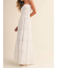 Klesis - Wylie Maxi Dress With Lace Details