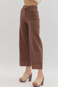 Entro - Sawyer Mid Rise Ankle Pants