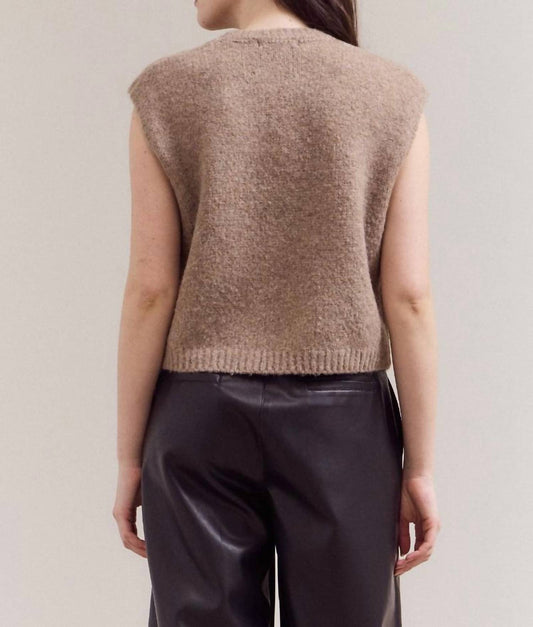 Grade & Gather - Textured Knit Vest