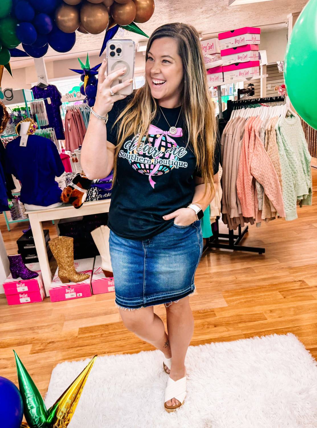 Judy Blue - Nashville Flirt Tummy Control Skirt