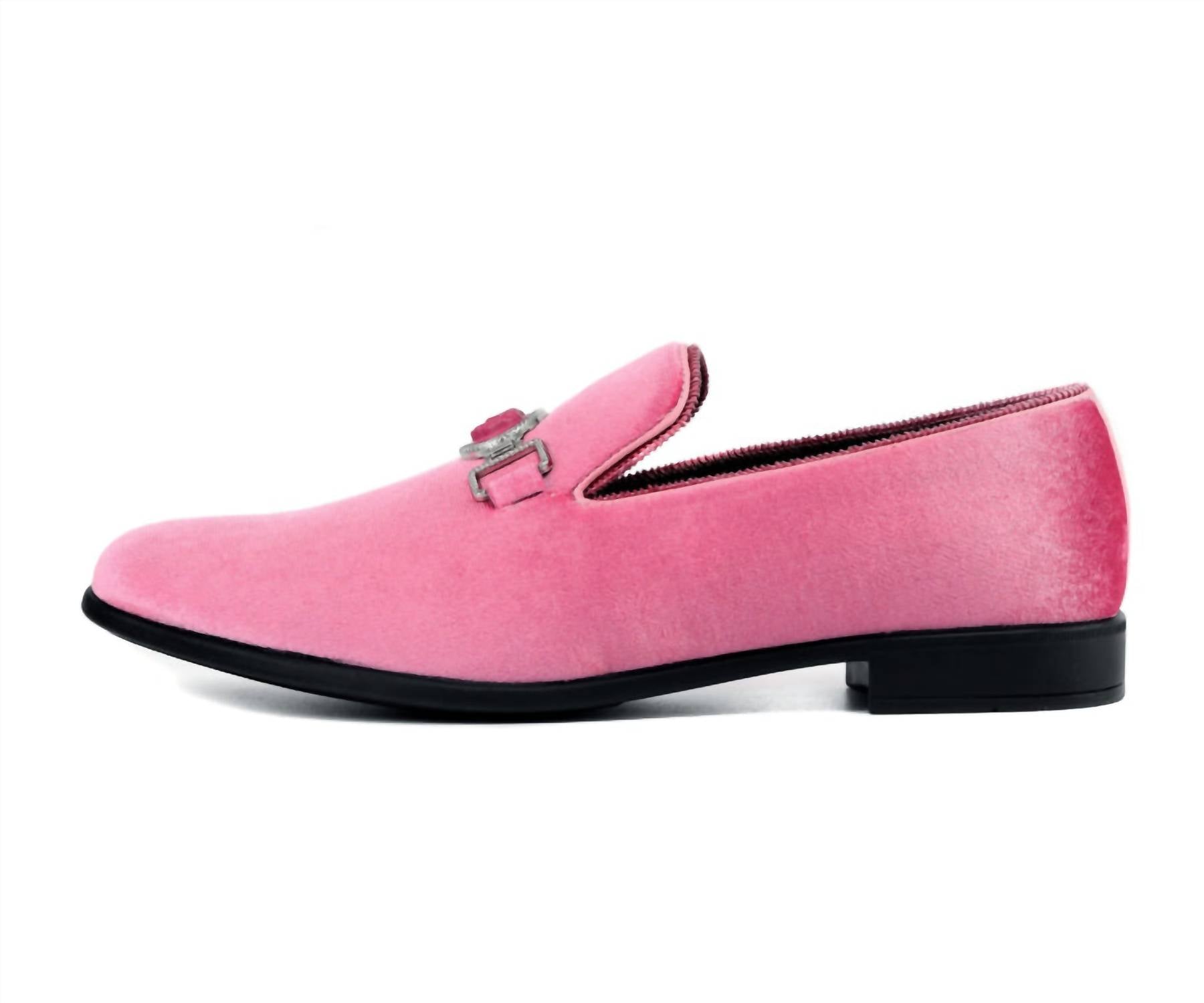 Amali - Men's Antonio Velvet Loafers