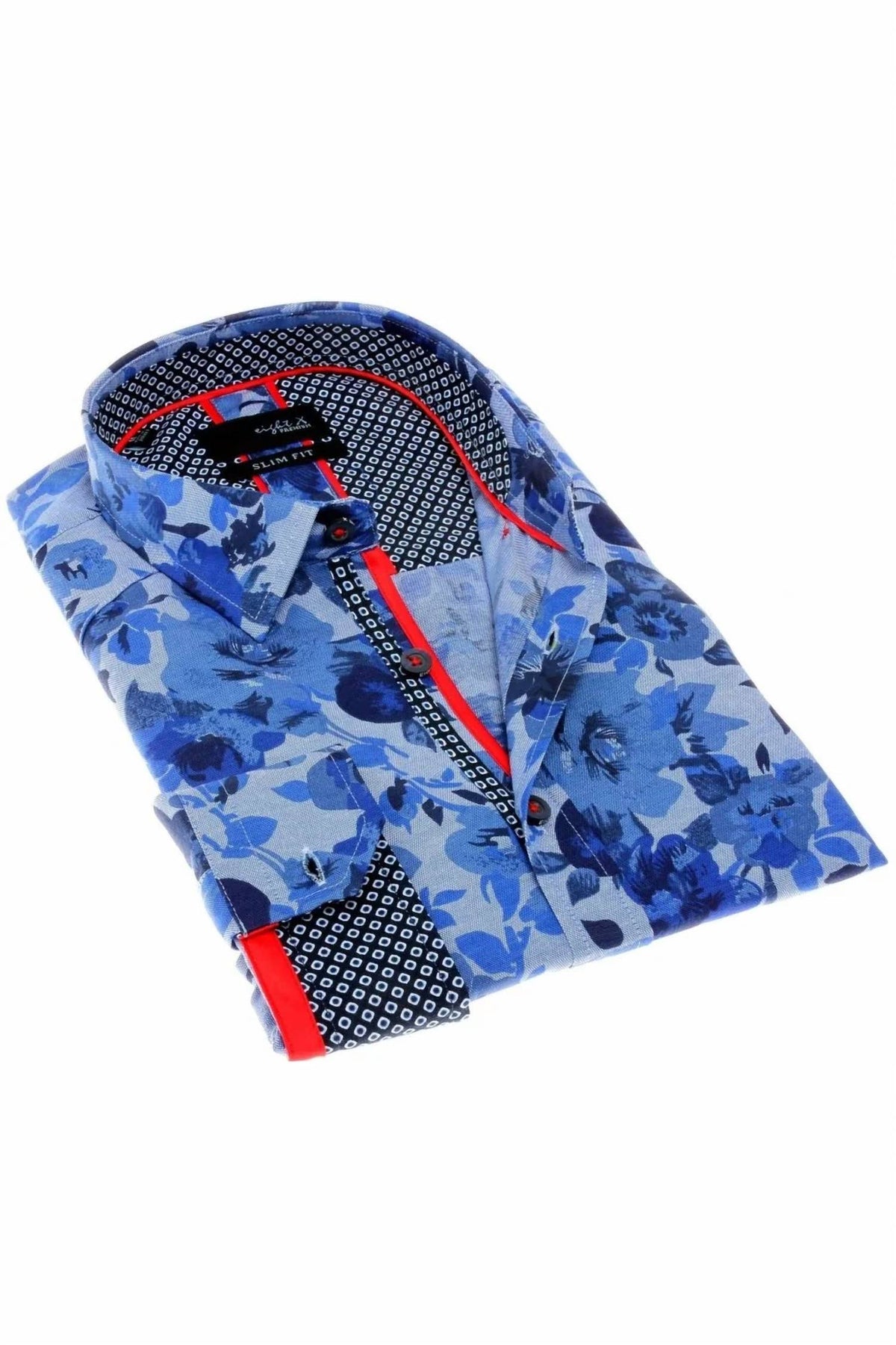 Eight X - Floral Print Button Down Shirt