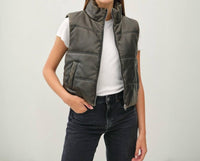 Be Cool - Sofie Faux Leather Vest