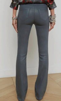 L'Agence - Selma Sleek Coated Baby Boot Jeans