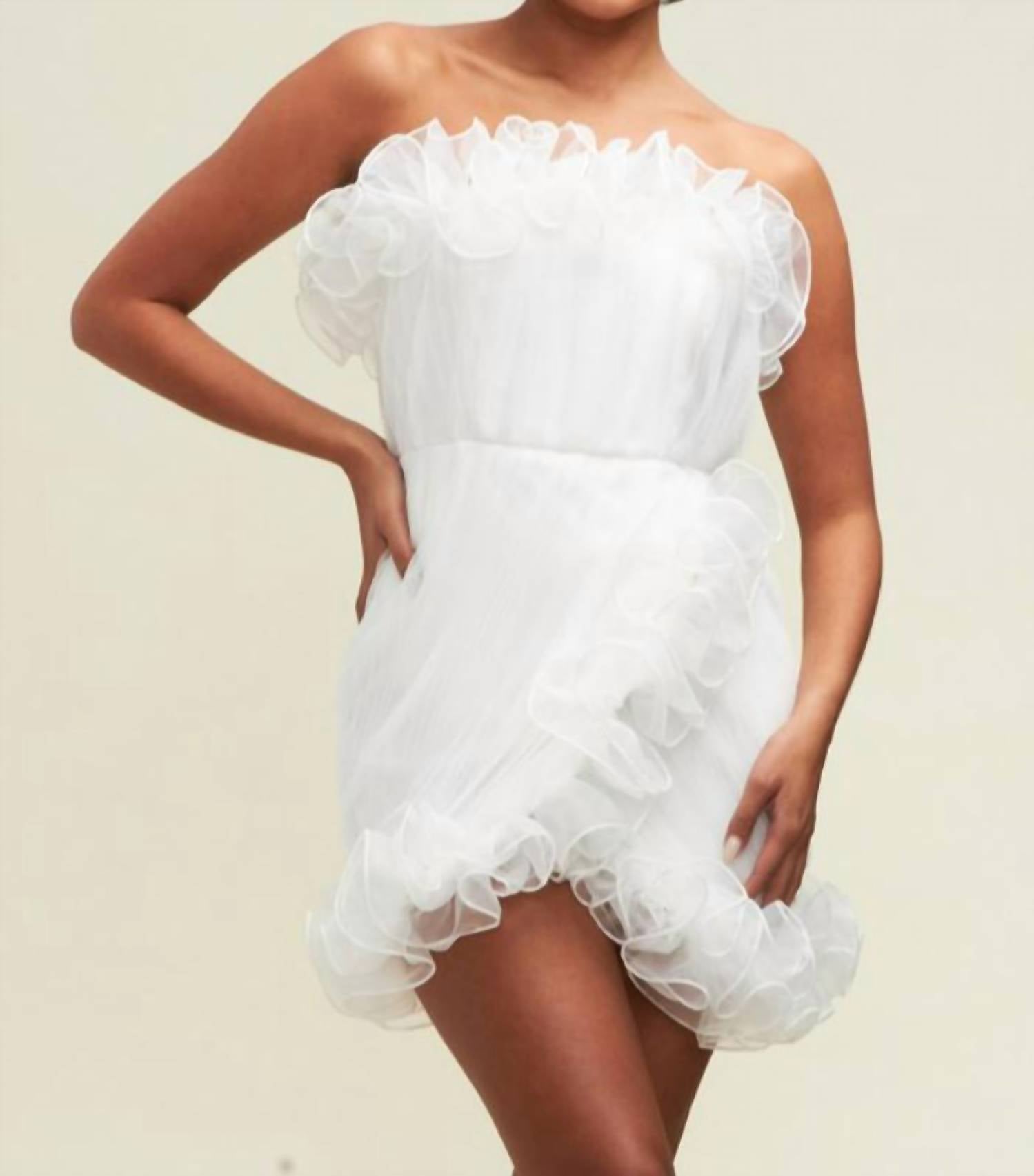 Strapless Mini Dress