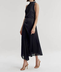 A.L.C. - Simona Pleated Midi Dress