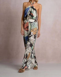 Elan - Women's Botanical Halter Top